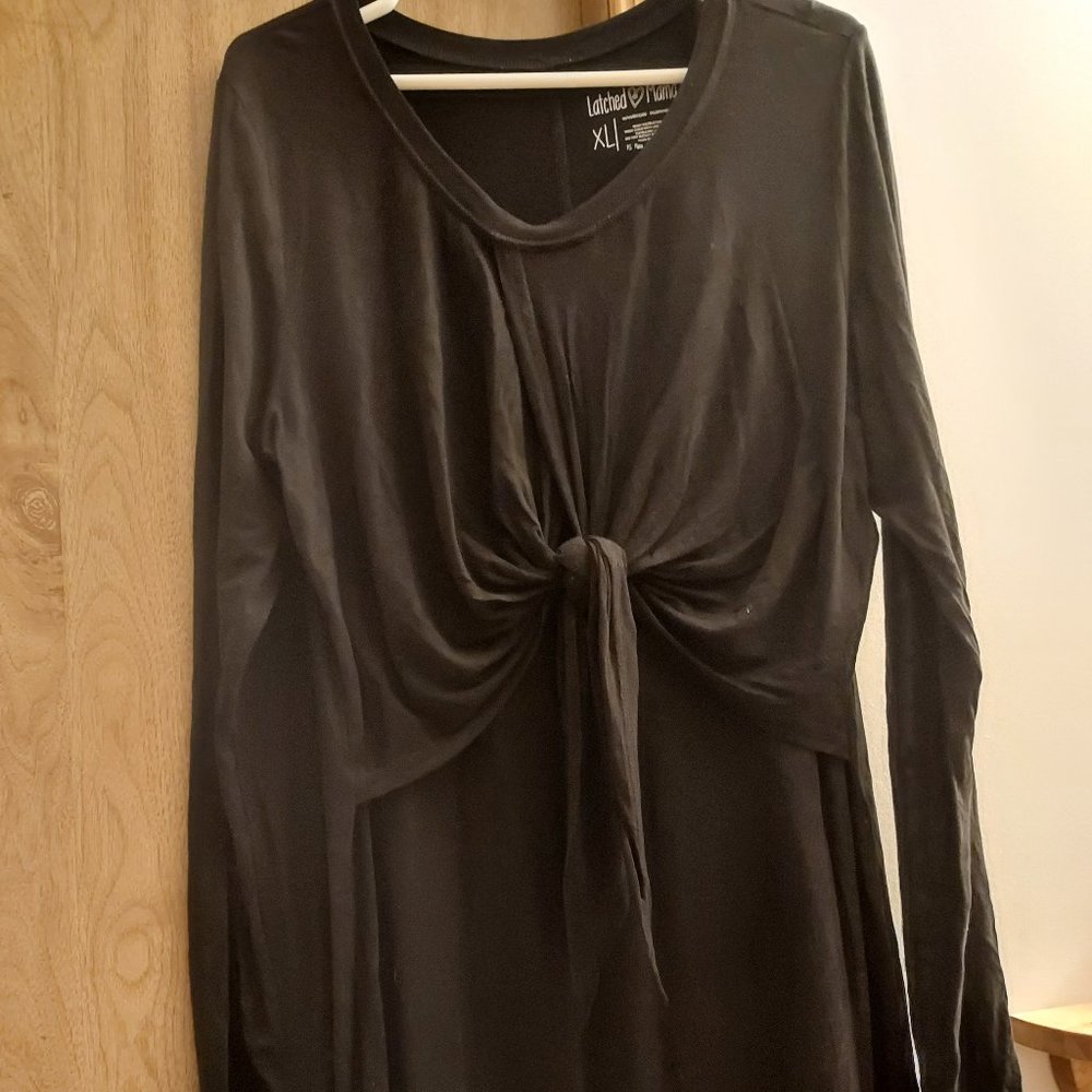 Latched Mama Front Knot Tee